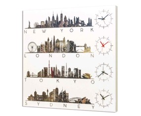 PINTDECOR QUADRO/OROLOGIO MODERNO LONDON TIME