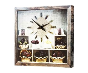 PINTDECOR QUADRO/OROLOGIO MODERNO BUON APPETITO