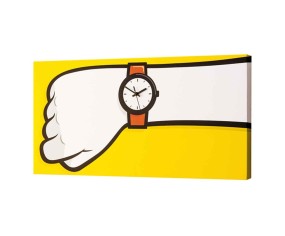 PINTDECOR QUADRO/OROLOGIO MODERNO CHE ORA È?
