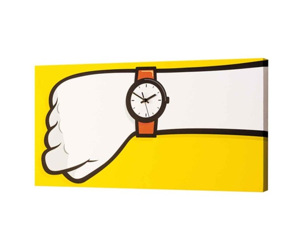 PINTDECOR QUADRO/OROLOGIO MODERNO CHE ORA È?