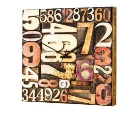 PINTDECOR QUADRO/OROLOGIO MODERNO CON NUMERI