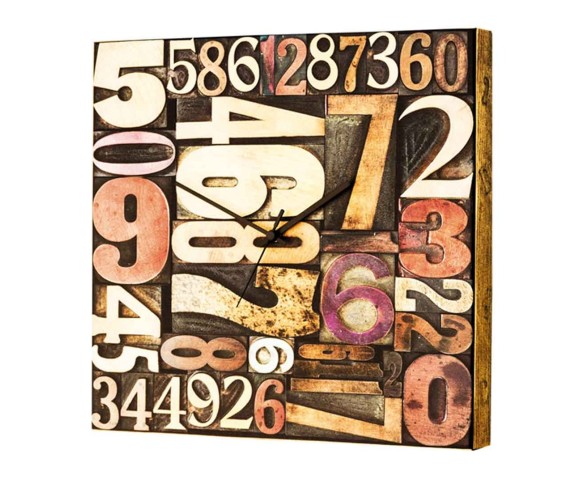 PINTDECOR QUADRO/OROLOGIO MODERNO CON NUMERI