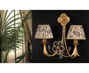 GRAZIOSO ILLUMINAZIONE APPLIQUE 2 LUCI ART.AP149/2P