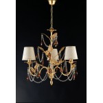 GRAZIOSO ILLUMINAZIONE LAMPADARIO 5 LUCI IRIS