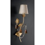 GRAZIOSO ILLUMINAZIONE APPLIQUE 1 LUCE IRIS