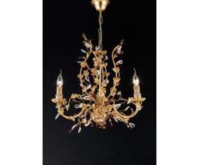 GRAZIOSO ILLUMINAZIONE LAMPADARIO 6 LUCI GIULIETTA