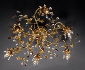 GRAZIOSO ILLUMINAZIONE PLAFONIERA 6 LUCI GIULIETTA