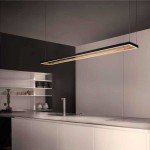 BRAGA ILLUMINAZIONE SOSPENSIONE FLAT 2 LED RETTANGOLARE