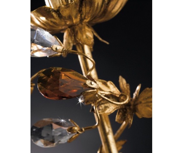 GRAZIOSO ILLUMINAZIONE LAMPADARIO 6 LUCI GIULIETTA