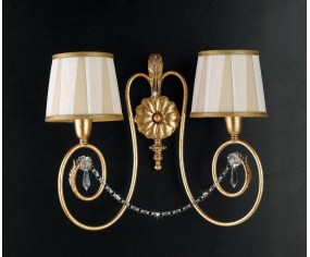 GRAZIOSO ILLUMINAZIONE APPLIQUE 2 LUCI ILARIA