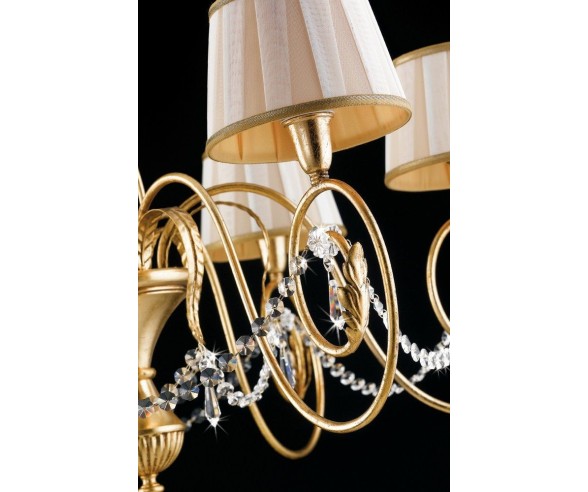 GRAZIOSO ILLUMINAZIONE LAMPADARIO 6 LUCI ILARIA