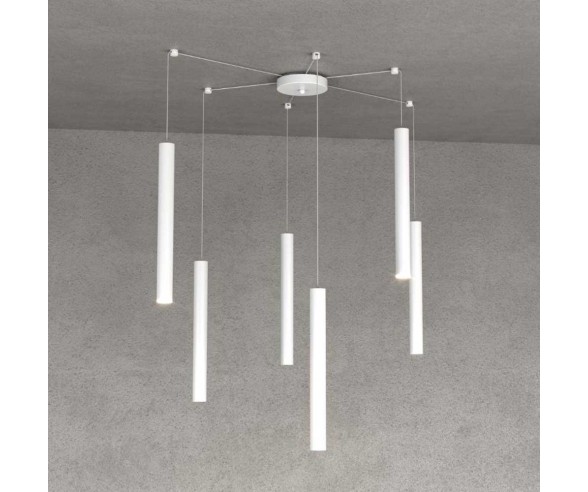 TOP LIGHT SOSPENSIONE ROUND TUBE GRANDE