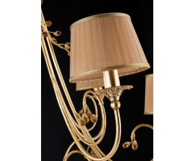 GRAZIOSO ILLUMINAZIONE LAMPADARIO 6 LUCI PERLA 2