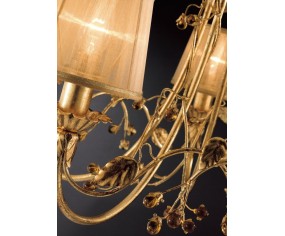 GRAZIOSO ILLUMINAZIONE LAMPADARIO 3 LUCI ZELIA 2