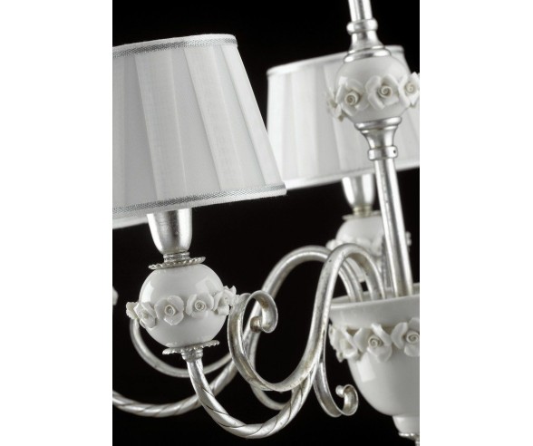 GRAZIOSO ILLUMINAZIONE LAMPADARIO 5 LUCI VIVIANA