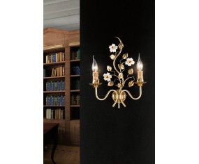 GRAZIOSO ILLUMINAZIONE APPLIQUE 2 LUCI CARMEN