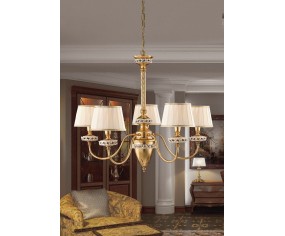 GRAZIOSO ILLUMINAZIONE LAMPADARIO 5 LUCI ANTEA