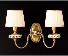 GRAZIOSO ILLUMINAZIONE APPLIQUE 2 LUCI ANTEA