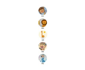 LINEA ZERO APPLIQUE DECOKIDS 2