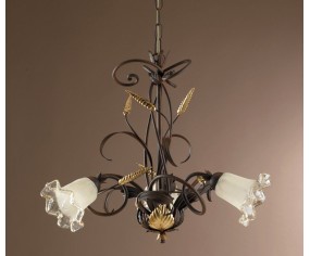 GRAZIOSO ILLUMINAZIONE LAMPADARIO 3 LUCI PORZIA