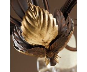 GRAZIOSO ILLUMINAZIONE LAMPADARIO 3 LUCI PORZIA 2