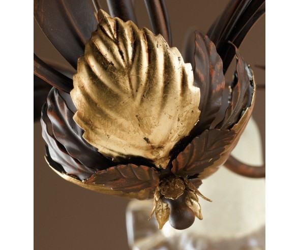 GRAZIOSO ILLUMINAZIONE LAMPADARIO 3 LUCI PORZIA