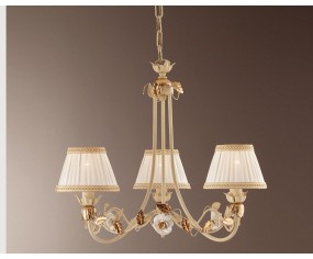 GRAZIOSO ILLUMINAZIONE LAMPADARIO 3 LUCI JESSICA