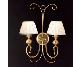 GRAZIOSO ILLUMINAZIONE APPLIQUE 2 LUCI ROMANTICA