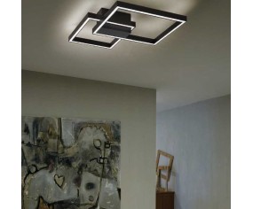 BRAGA ILLUMINAZIONE PLAFONIERA CLOCK LED