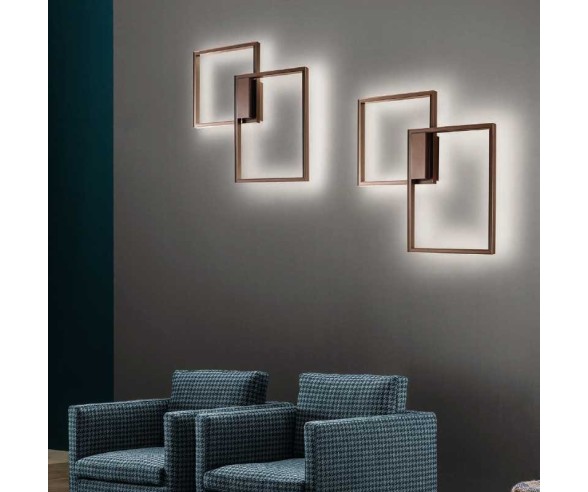 BRAGA ILLUMINAZIONE PLAFONIERA CLOCK LED