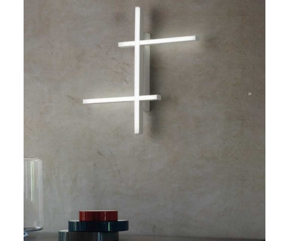 BRAGA ILLUMINAZIONE APPLIQUE NETS LED