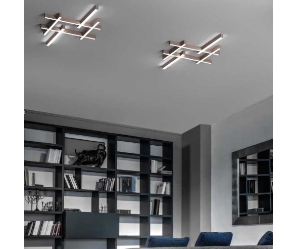 BRAGA ILLUMINAZIONE PLAFONIERA NETS LED