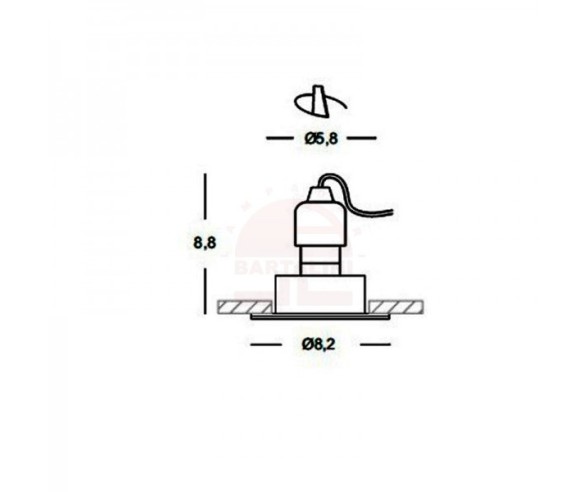GEA LUCE 3PZ FARETTO INCASSO GFA 010-011-012-014
