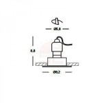 GEA LUCE 3PZ FARETTO INCASSO GFA 010-011-012-014