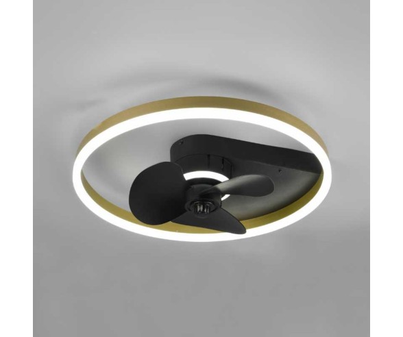 TRIO VENTILATORE DA SOFFITTO CON LUCE BORGHOLM