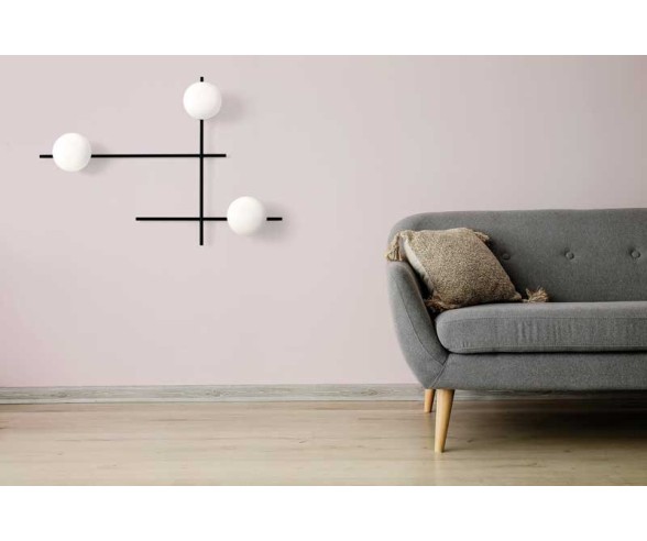 Miloox mikado applique da interno nero