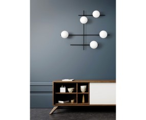 MILOOX MIKADO APPLIQUE 5 LUCI