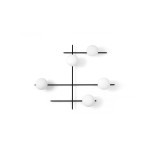 MILOOX MIKADO APPLIQUE 5 LUCI