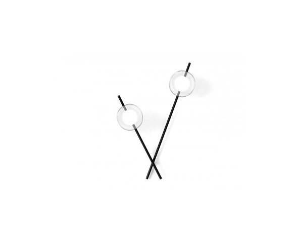 MILOOX MIKADO 2 LUCI SFERE TRASPARENTI