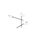 MILOOX MIKADO APPLIQUE 3 LUCI SFERE TRASPARENTI