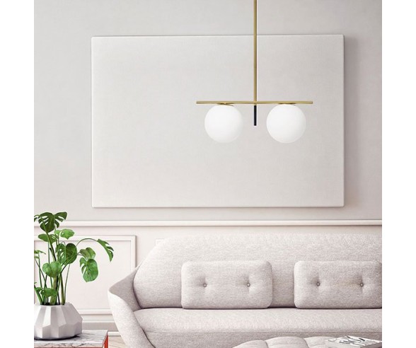 MILOOX SOSPENSIONE JUGEN 2 LUCI