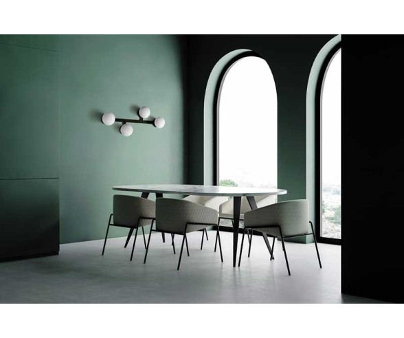 MILOOX PLAFONIERA FUJI 4 LUCI