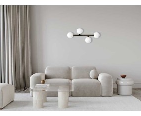 MILOOX PLAFONIERA FUJI 4 LUCI