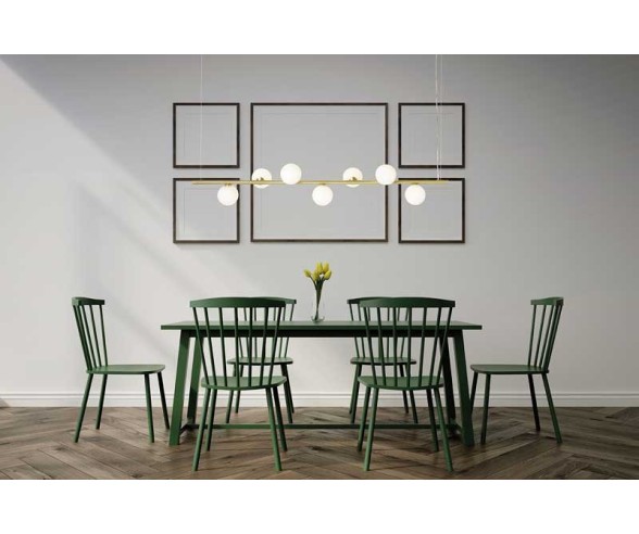 MILOOX SOSPENSIONE POMI 7 LUCI