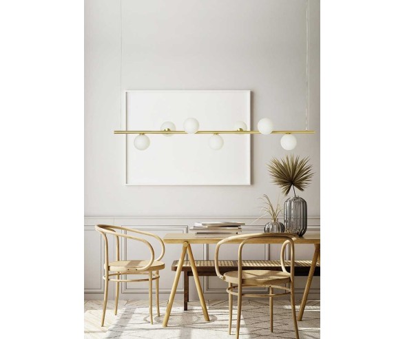 MILOOX SOSPENSIONE POMI 7 LUCI