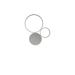 ONDALUCE APPLIQUE POIS LED
