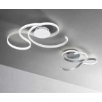 ONDALUCE PLAFONIERA TWIST