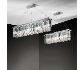 ONDALUCE LAMPDARIO BATIDA IN CRISTALLO