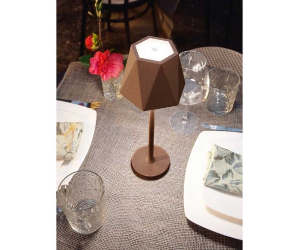 ONDALUCE LAMPADA DA TAVOLO FIJI RICARICABILE