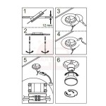 GEA LUCE FARETTO INCASSO IN GESSO GFA 590